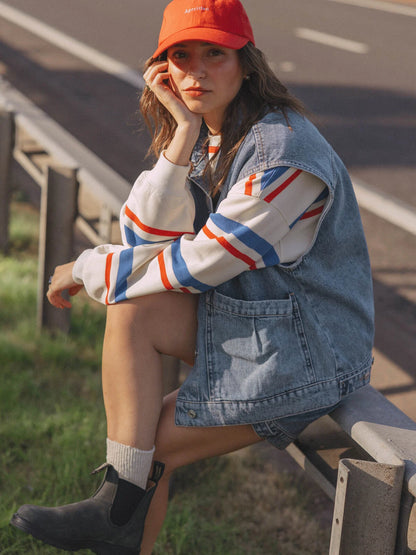 MAXIME LONGSLEEVE T-SHIRT ECRU