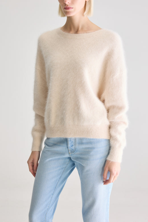 DATHE OVERSIZED TRUI PARCHEMIN