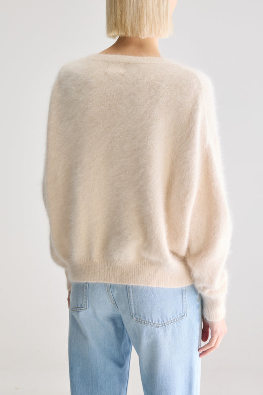 DATHE OVERSIZED TRUI PARCHEMIN