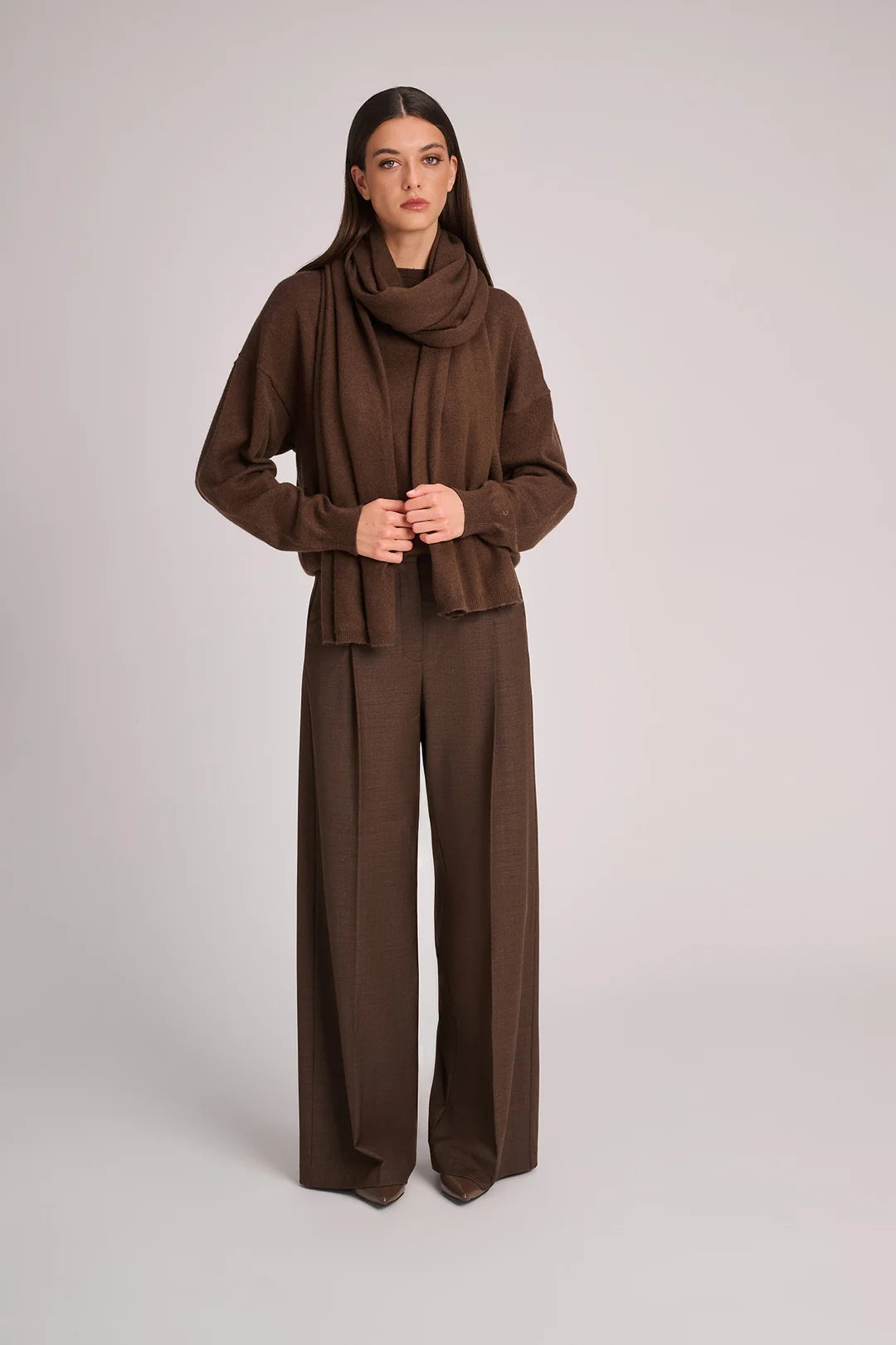 EDITH TROUSERS - VISON