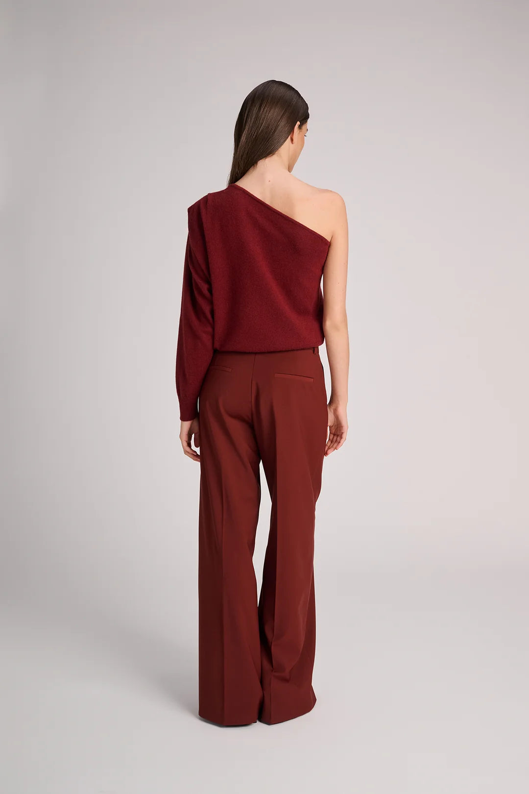 EDITH TROUSERS - RUST