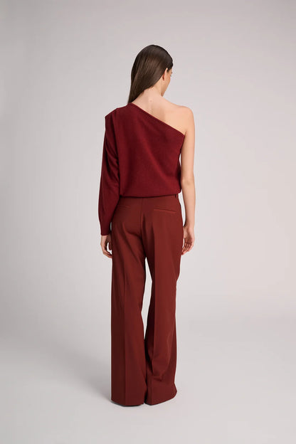 EDITH TROUSERS - RUST