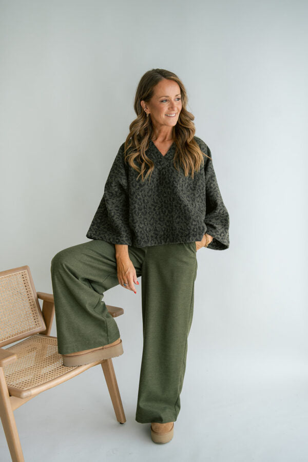 RAPHAEL TOP GREEN LEO