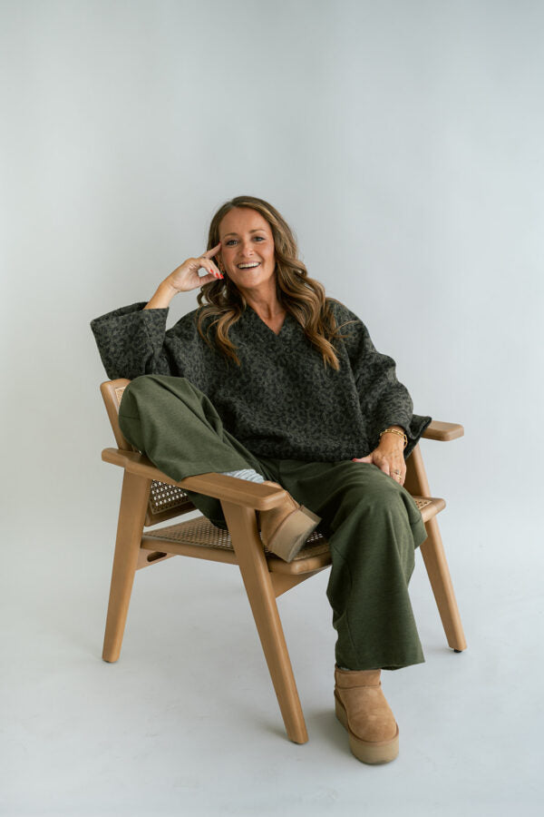 RAPHAEL TOP GREEN LEO