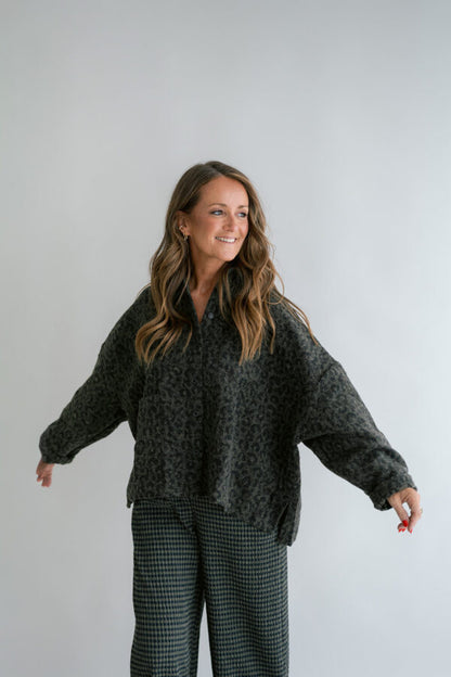 SAM PANTS GREEN CHECK