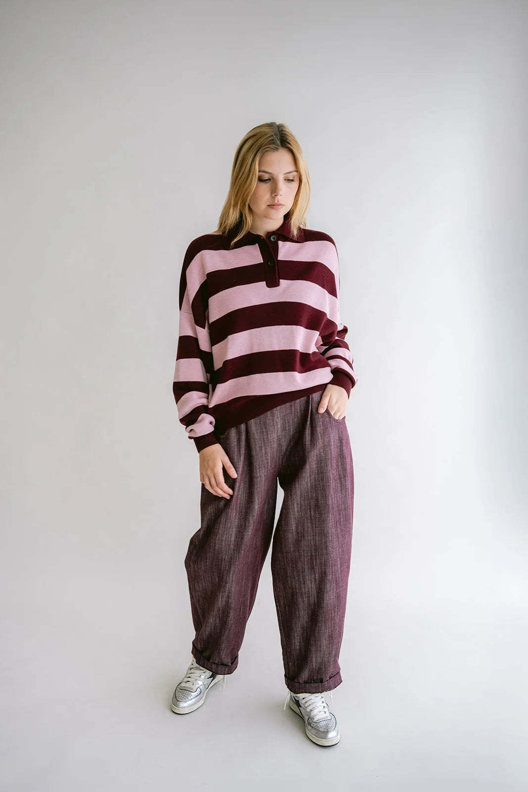 WILLY PANTS JEANS BORDEAUX