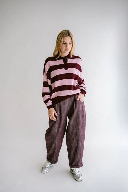 WILLY PANTS JEANS BORDEAUX