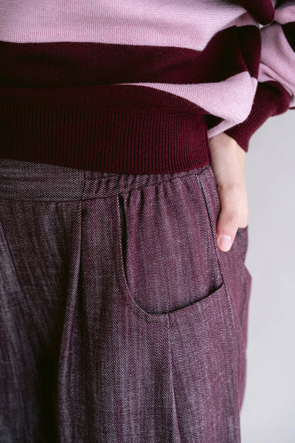 WILLY PANTS JEANS BORDEAUX